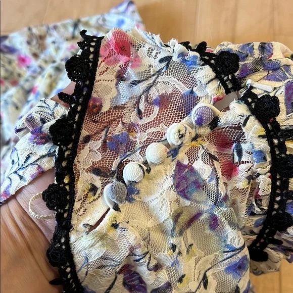 Free People Cherry Blossom Ruffled Tiered Maxi Dress - Picture 9 of 15